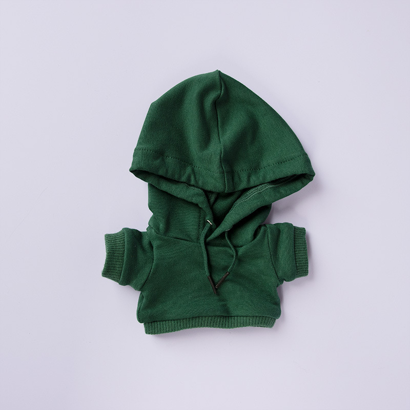 Labubu ペンダント ブラインドボックス フード付きスウェットシャツ Labubu ベビー服スーツ Tシャツ パンツ 人形服 着せ替え|undefined