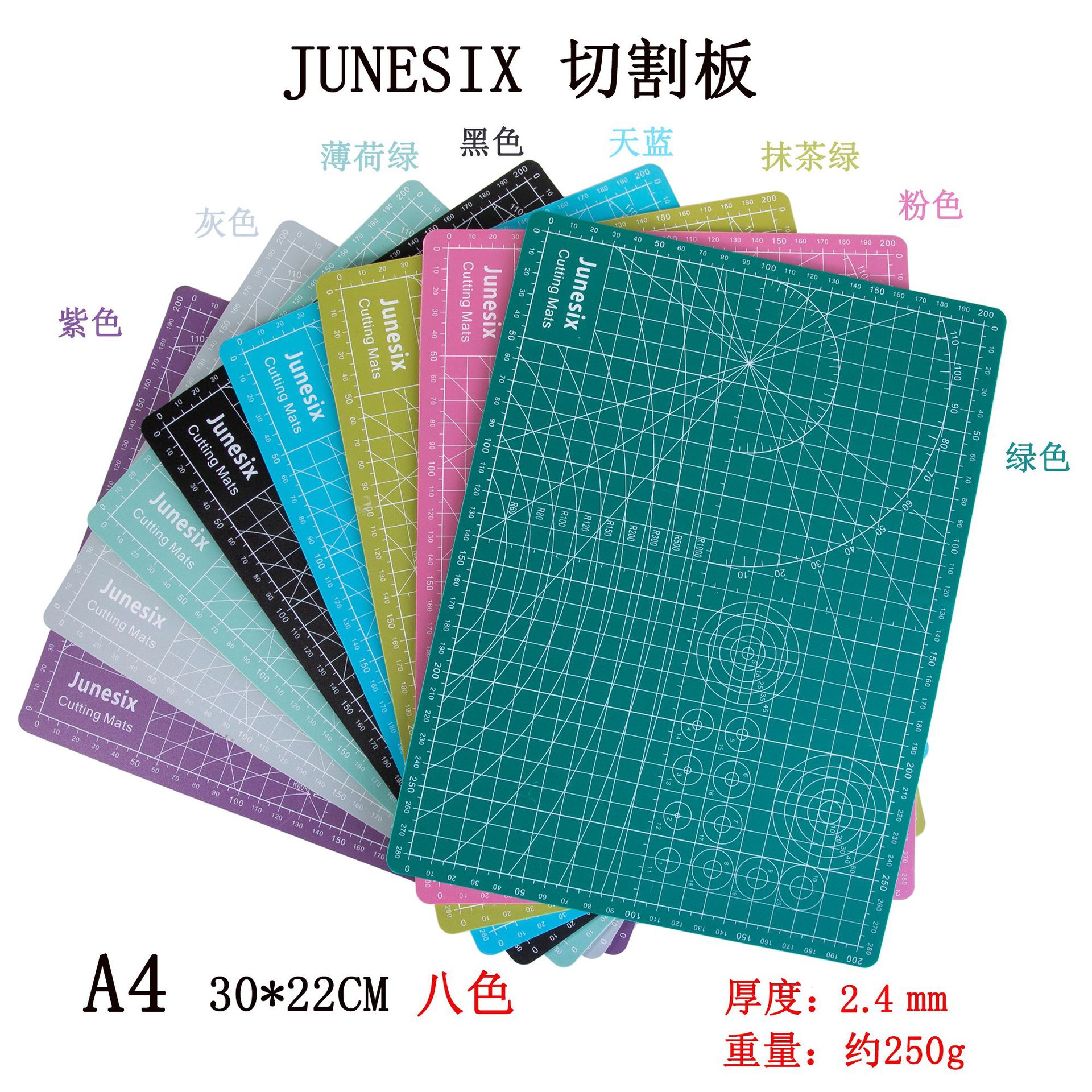 Almohadilla de corte A4 A3 sello de goma almohadilla de talla Escala de tablero de color almohadilla de PVC tablero de corte almohadilla de corte de papel