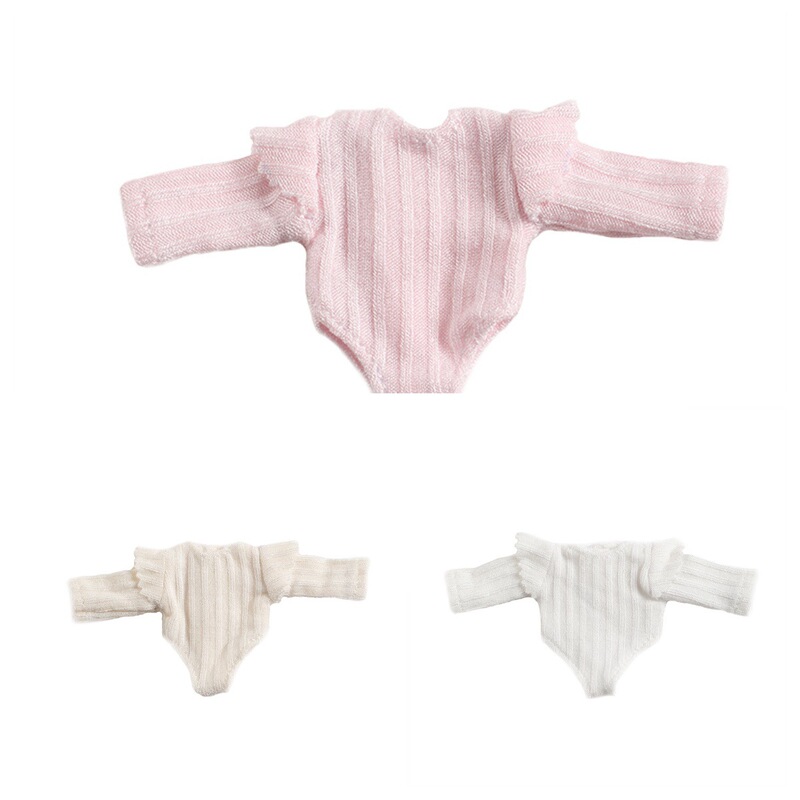 New ob11 doll shirt shirt base shirt jumpsuit jumpsuit panties long sleeve 12 points doll coat