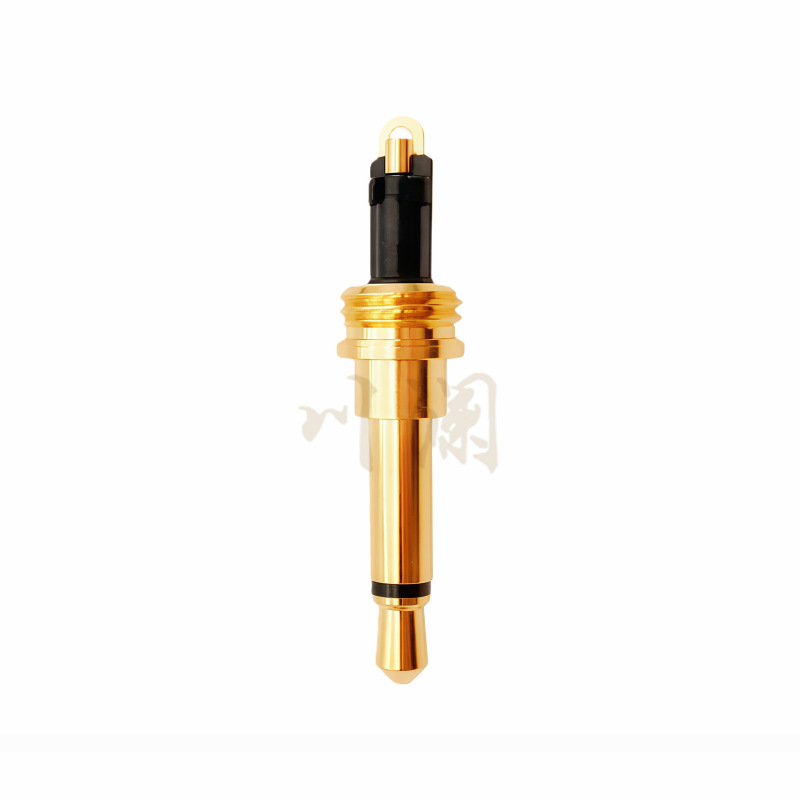 All-Copper 3.5mm Headphone Plug M5.8 Thread 3.5 Stereo 3.5 Four-Pole 3.5 Single Tone Thick Gold 3.5 Plug