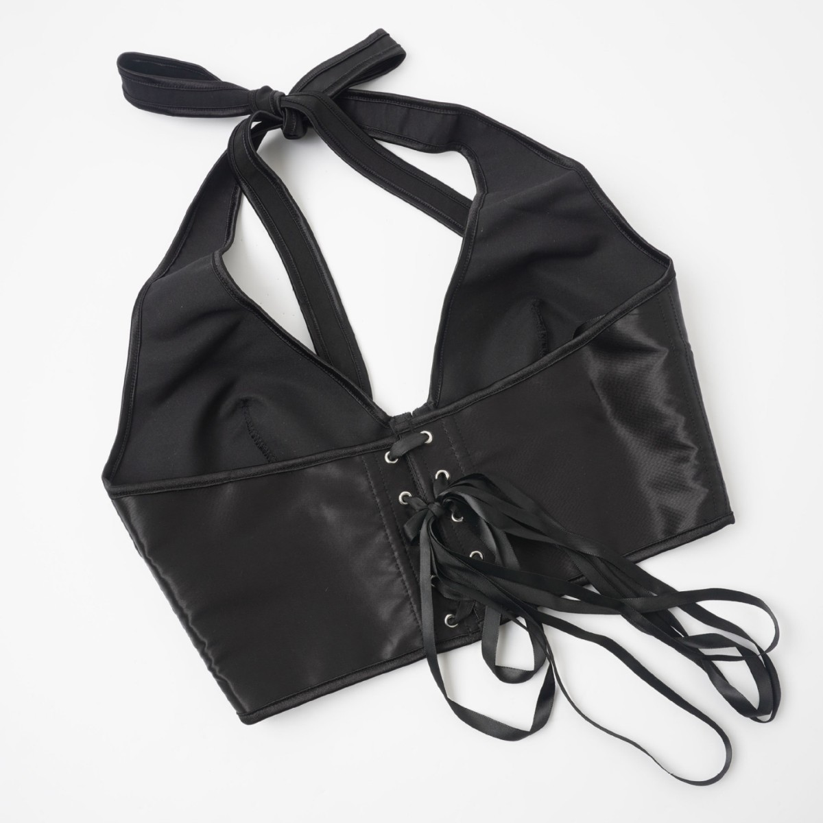 Nuevo cinturón de satén ajustable cuello ajustado ropa corporal de damas Amazon AliExpress TEMU comercio electrónico transfronterizo