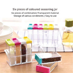 New-style oil and seasoning bottle, sauce-type dust-proof and anti-leak jug—adjustable oil and vinegar spray bottle for kitchen use, with measuring function.