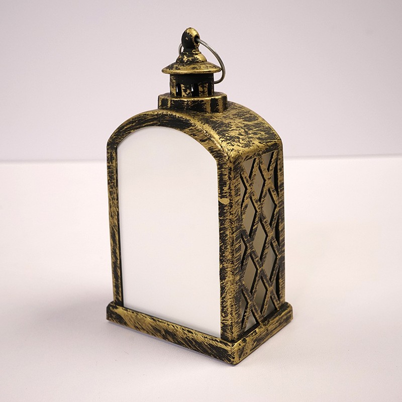 황금 크리스마스 조명