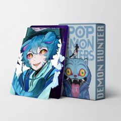 大量现货55张KPOP demon hunter猎魔女团老虎Derpy动漫周边LOMO卡