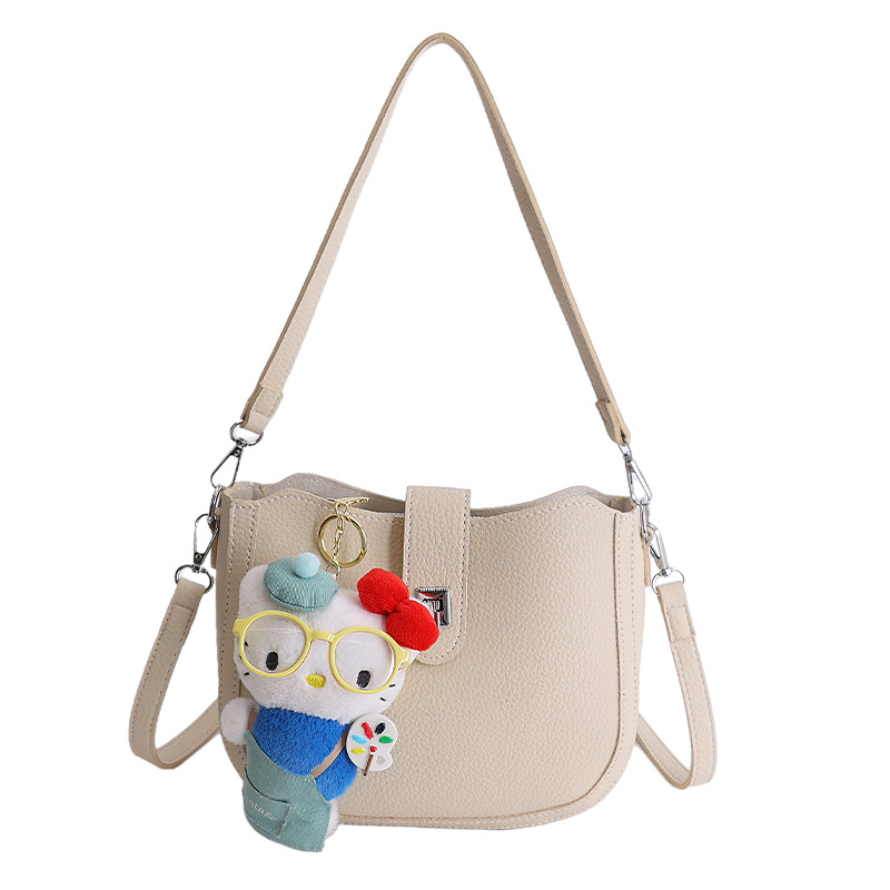 Lichi de alta sensación bolso de cubo de mano mujer 2026 venta caliente nueva moda lujosa versátil bolso de hombro image 10