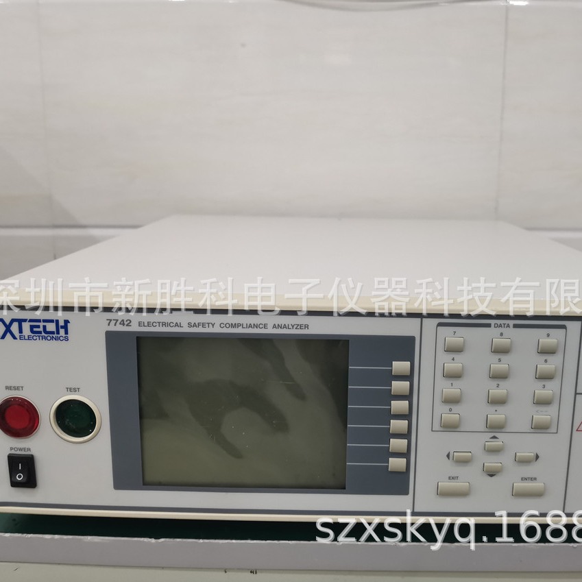 原装华仪7742安规测试仪 AC DC 接地 绝缘四合一带8通道选件