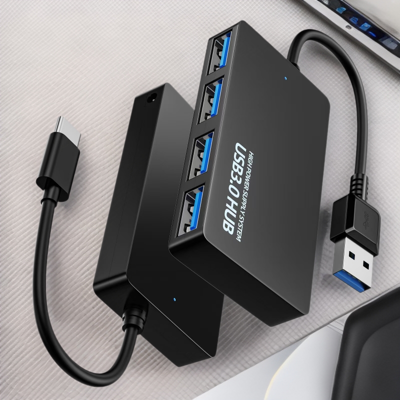 Hub3.0 Usb4-Port 3.0 Splitter 3.0 Hub Hub Extender Speed USB Computer Splitter