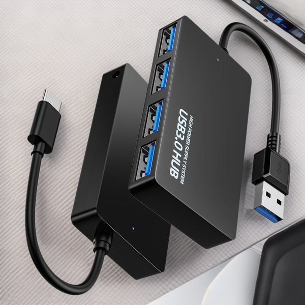 Hub3.0 Usb4-Port 3.0 Splitter 3.0 Hub Hub Extender Speed USB Computer Splitter