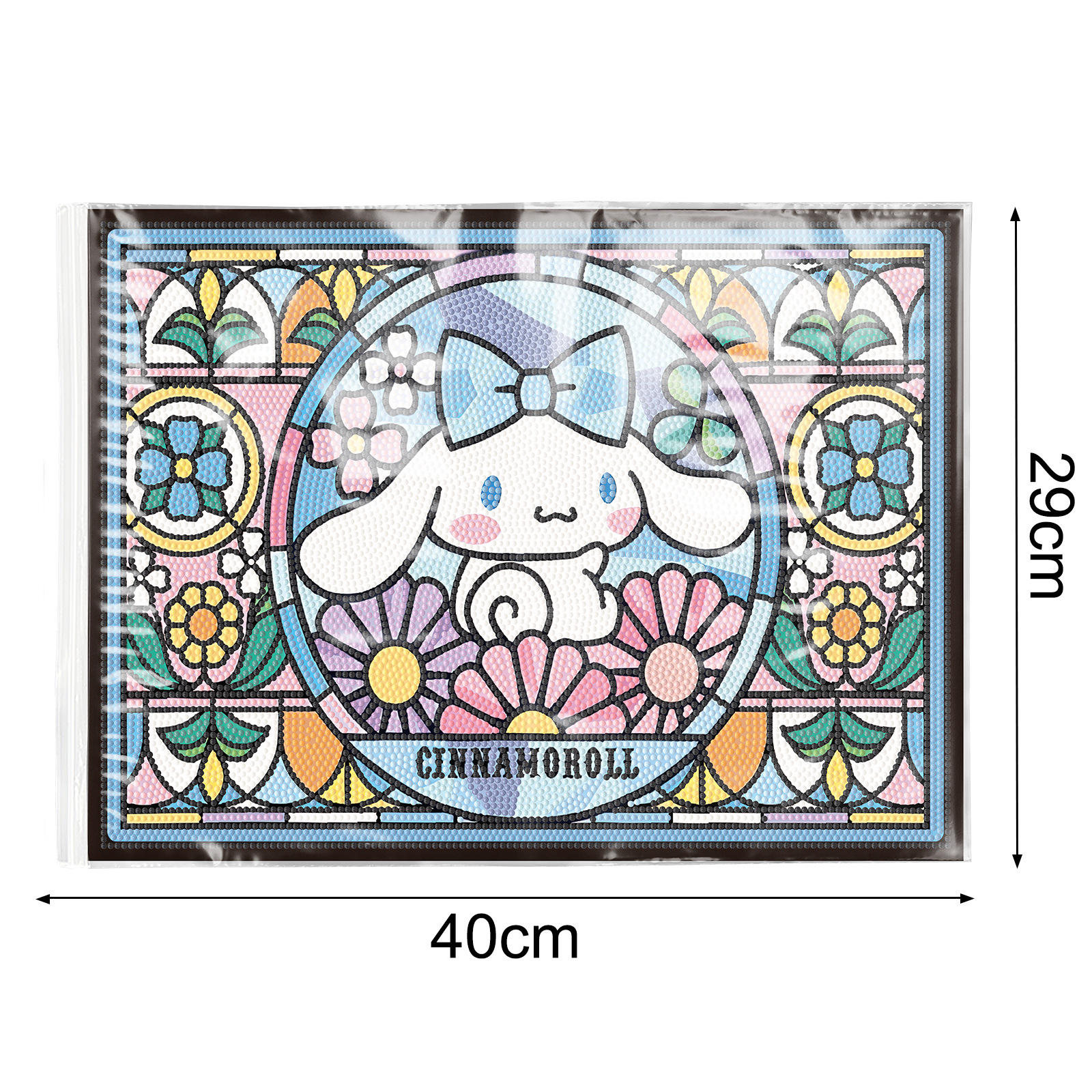 Pintura de diamantes alrededor de almohadillas de comedor dibujos animados Steely restaurante pinturas decorativas hechas a mano venta al por mayor transfronteriza