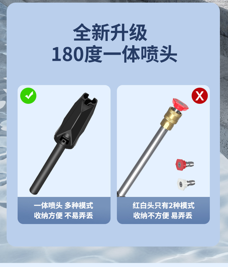 Wireless Lithium Battery Car Washing Machine Household High-Pressure Car Washing Water Gun Portable High-Power Lithium Battery Car Washing Water Gun Manufacturer Wholesale