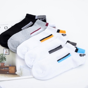 Men's Summer Breathable Mesh Socks, Thin Cotton Mesh Low-Cut Socks, Women's Socks, Sports Casual Fabric Label Short Tube Sp Boat Socks