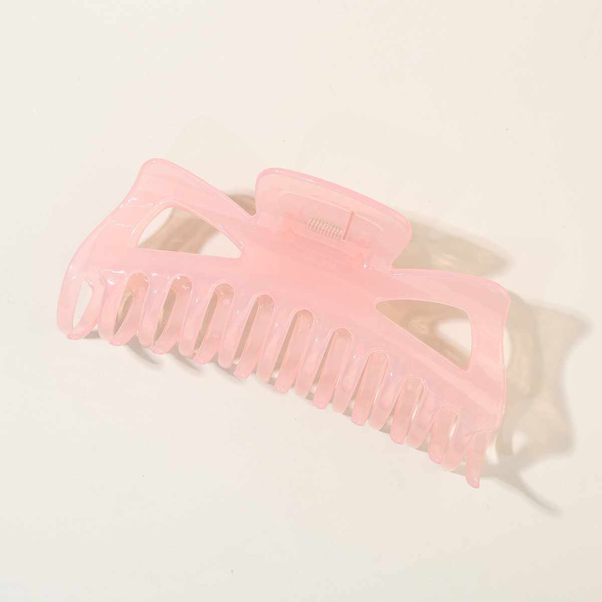 Pinza de pelo extra grande de 13 cm para cabello grueso, pinza de tiburón sencilla para mujer, horquilla de alta gama. image 44