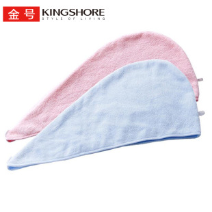[Gold Number Self-Operated] Pure Cotton Thickeneded Hair Drying Cap 64*24 Cotton Absorbent Shower Cap 100g Customized Hair Drying Towel