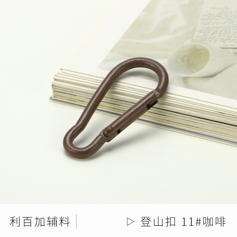 葫芦形烤漆D形铝合金登山扣快扣钥匙扣钥匙小挂扣水壶扣背包扣|undefined