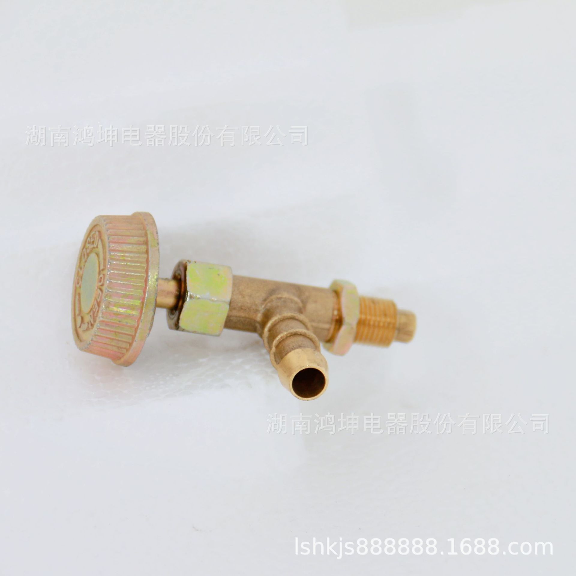 Accesorios de la estufa de gas Sky válvula de gas válvula de aguja válvula licuada válvula de latón válvula en forma de T Válvula de aleación de zinc accesorios impermeables