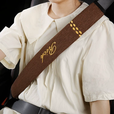 Seat belt shoulder pad, shoulder protective cover extended version