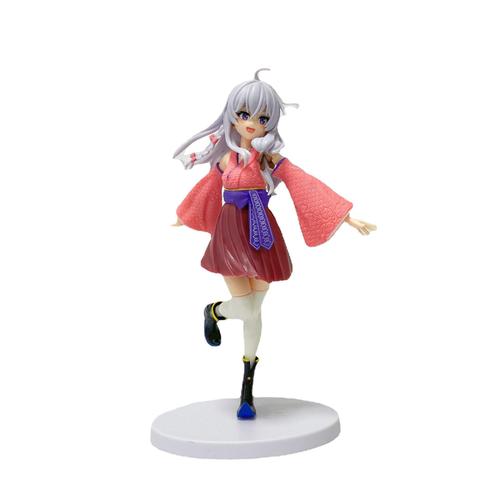 Witch's Journey Sakura Illyria Girl 2D Anime Figurine Display Shelf Birthday Gift Model Wholesale
