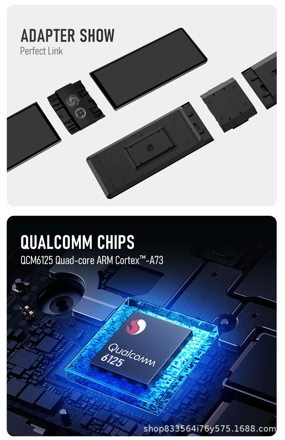 Suitable for Mercedes-Benz and Bmw 12.3 Dual-Screen Navigation System with Qualcomm 6125 Chip, Dual-Screen Interaction, Supports Original Car Systems
