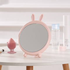 Desktop mirror, multi-functional student dormitory mirror, cartoon style, home use, wall mountable, bedroom desktop mirror