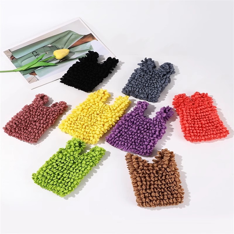 Magic Retractable Bag, Retractable Magic Bag, Pleated Bag, Shopping Bag, Bubble Bag, Pineapple Bag, Elastic Handbag, Magic Bag