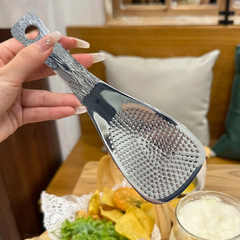 304ステンレスひびスプーン家庭用キッチンご飯シャベルスプーン1810高颜値分菜スプーンスプーン
