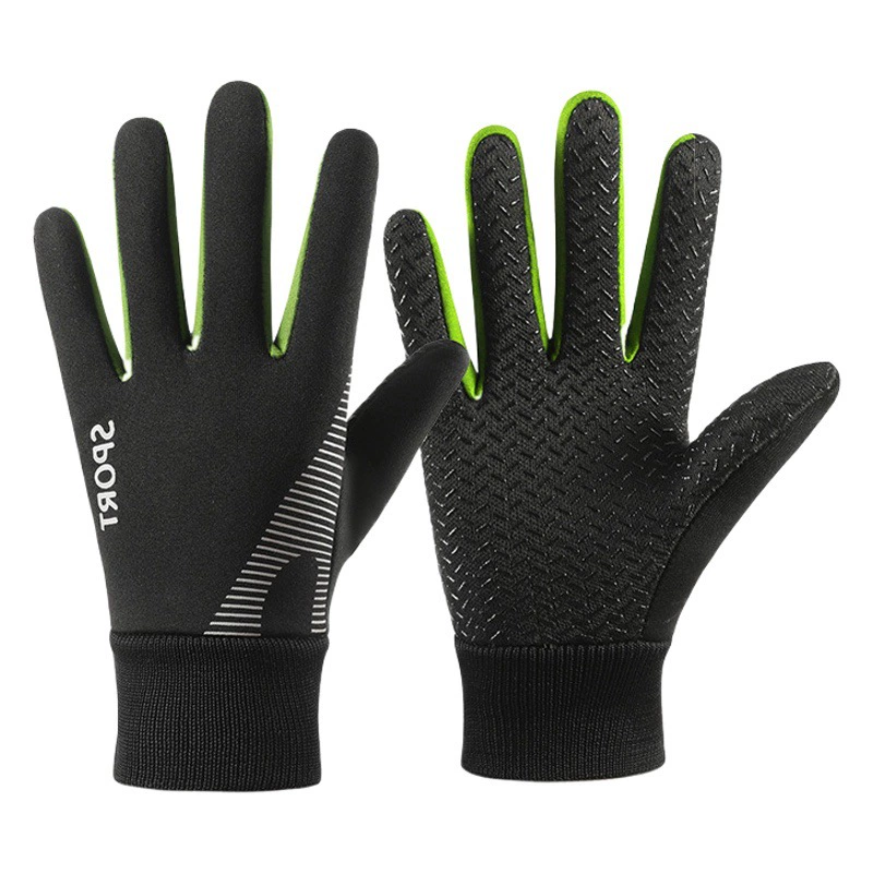 Осенне-зимние детские теплые перчатки для мальчиков и девочек, непромокаемые ветрозащитные нескользящие перчатки для верховой езды на флисовой подкладке