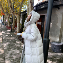 羽绒棉服女冬季2025新款韩版显瘦大被子棉袄过膝中长款棉长款外套