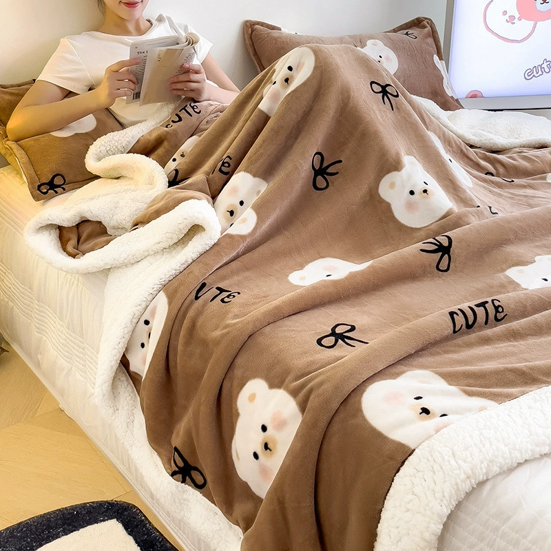 Cute duvet for sleep, cloak, sofa