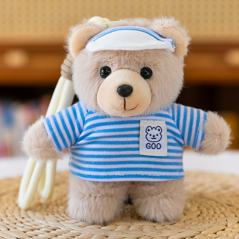 Comercio exterior William Bear Bear Colgante Peluche Cute Tide Play Colgante Muñeca Llavero Regalo al por mayor