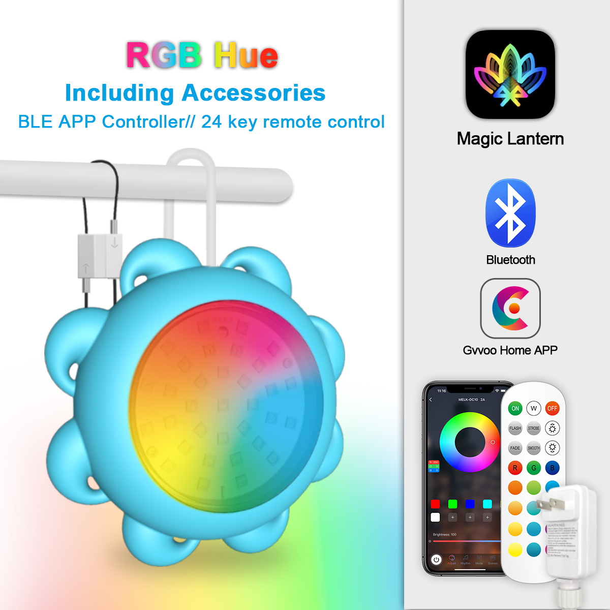 RGB 블루투스 수영장 빛 원 드래그 하나/인증 CE-ROHS-FCC-UKCA/특허 미국-유럽-영국