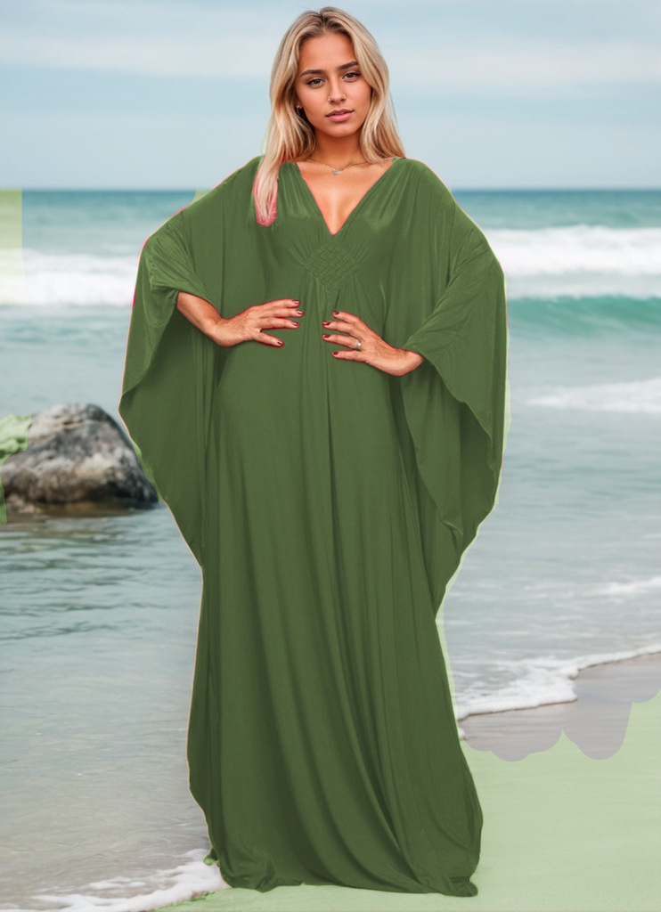 Transfronterizos camisa de playa de algodón trenzado abrigo de vacaciones suelto abrigo de abrigo