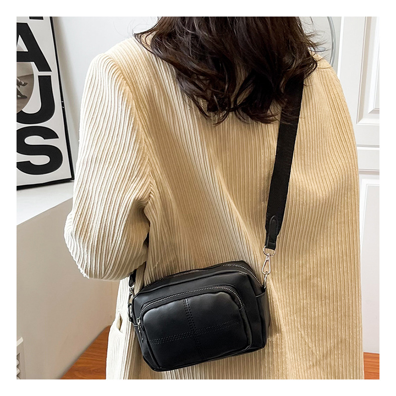 Nowa, mała, popularna torba listonoszka Baigou Box Nylon na jedno ramię dla kobiet_voghion.com