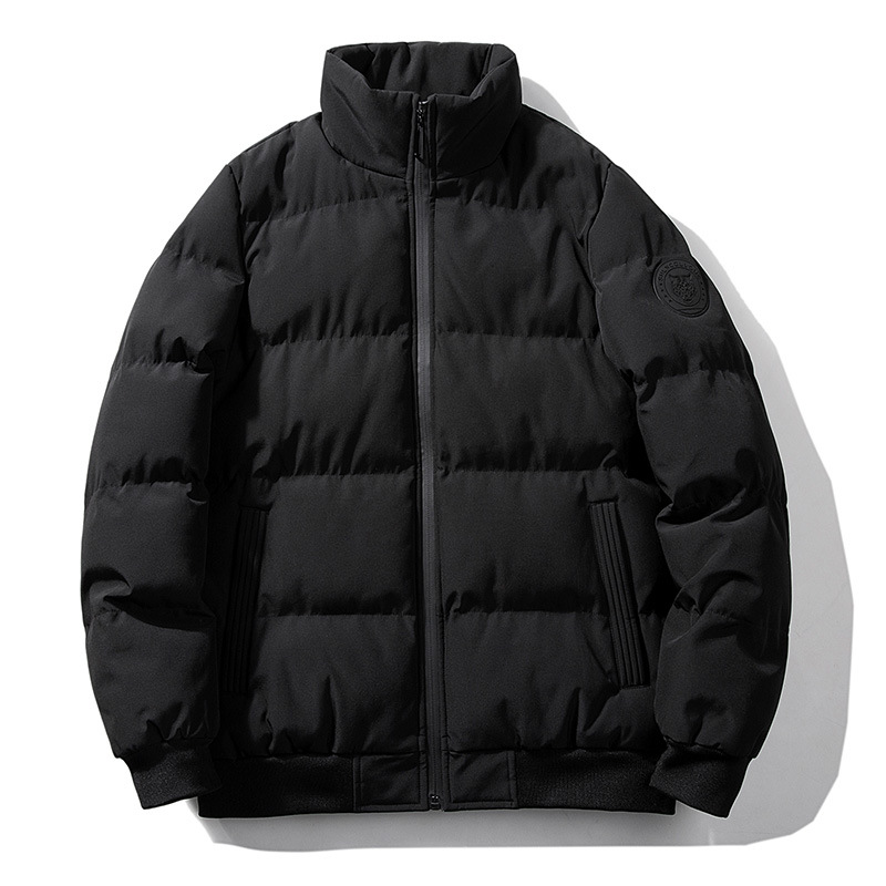 Cross Border Foreign Trade Men's Cotton Clothing Men's Winter Korean Style Trendy Thick Warm Short Cotton Jacket Top Trendy Brand Loose_voghion.com