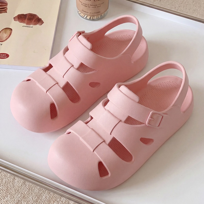 Women's Clogs, Sandals And Slippers, Two-in-one, Outdoor Wear, Closed-toe, Comfortable For Commuting, Breathable Summer_vogvips.com