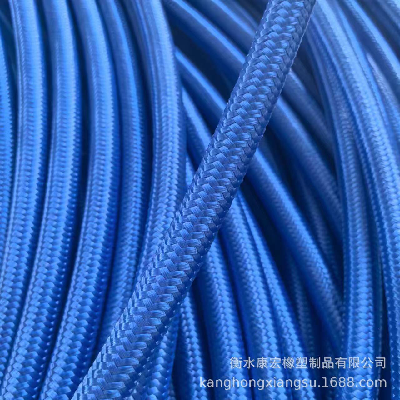 AN4,6,8,10,12,16,20不锈钢丝编织 黑线编织 彩线编织油冷器油管