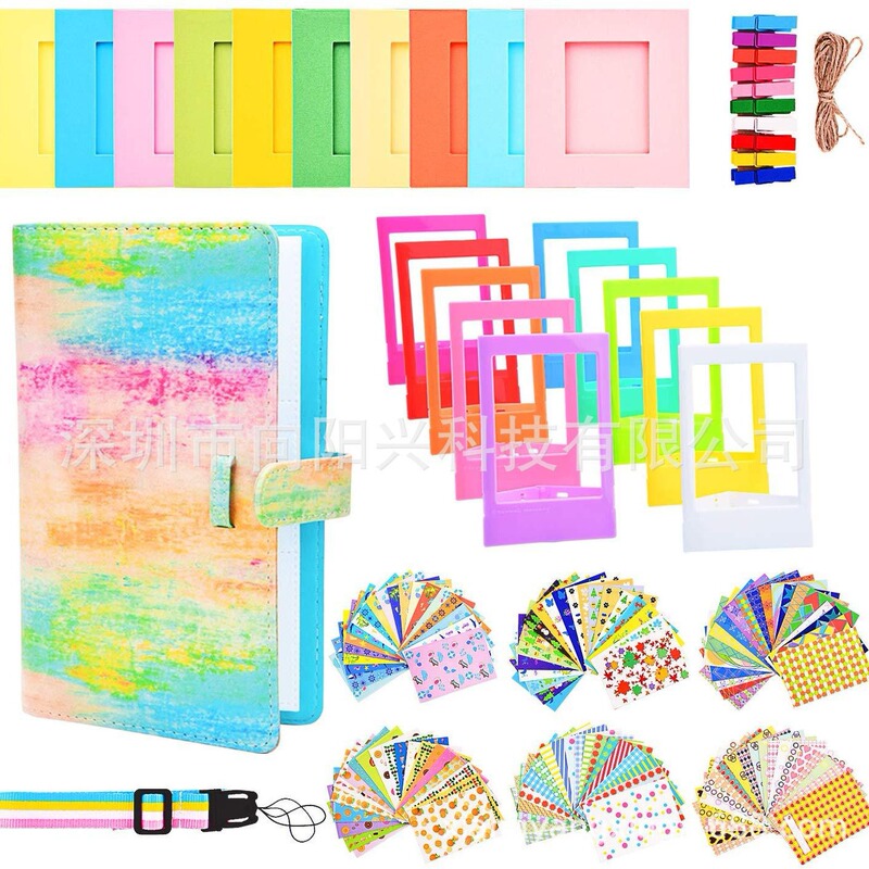 PALORAD camera accessories 11 in 1 suitable for Instax Mini 9 8 8 90 70 Universal photo album oil color