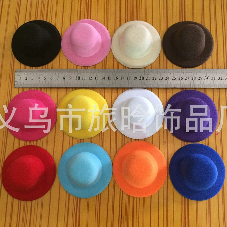 Аксессуары для волос маленькая шляпа-котелок корейский стиль Маленькая шляпа Головной убор шляпа шпилька шляпа стюардессы