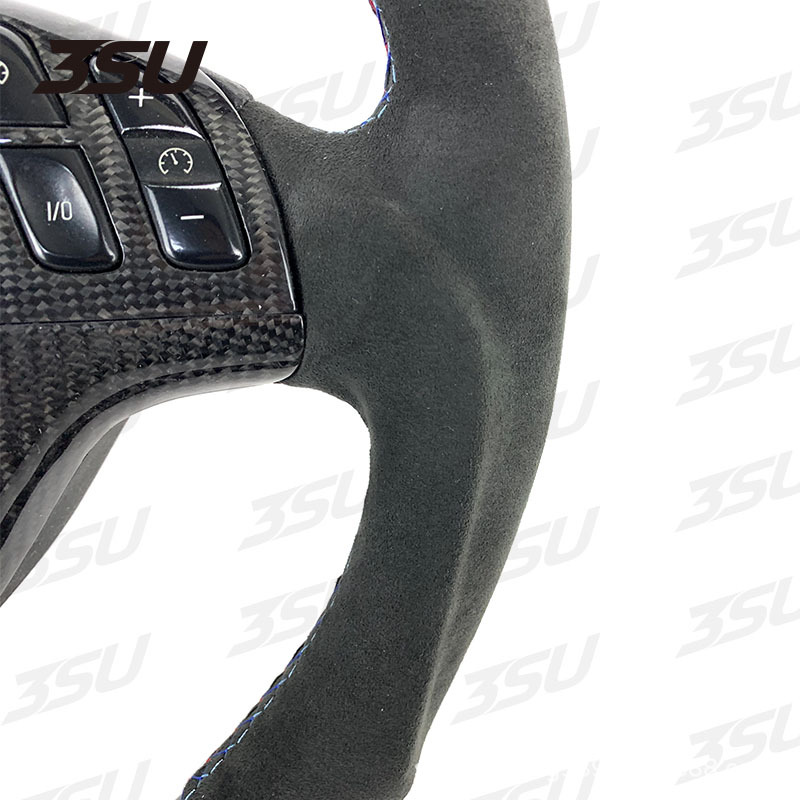 Suitable for Bmw E46 E36 M3 E53 330Ci 325I Led Leather Carbon Fiber Steering Wheel