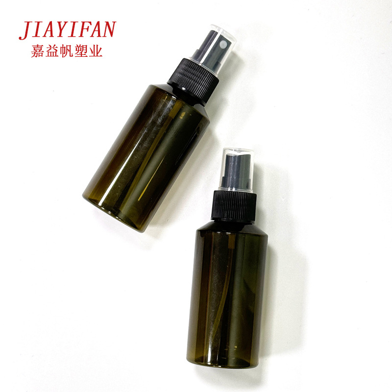 现货 100ml斜肩小喷壶细雾瓶喷瓶 化妆品日化玫瑰纯露芳香喷雾瓶