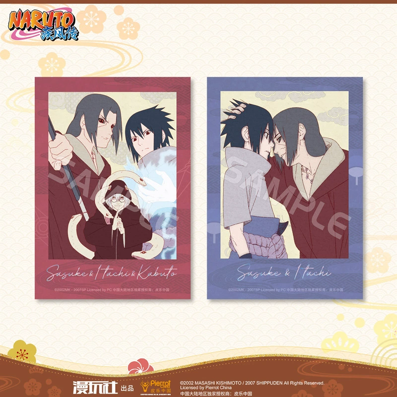 Портретная серия Stand-Up Art Card (Moriwan) Naruto, коллекционная серия 6.3×8.9 см