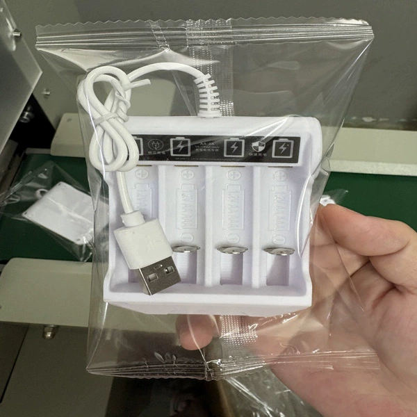 Four-slot four-light shrapnel charger (with packaging)