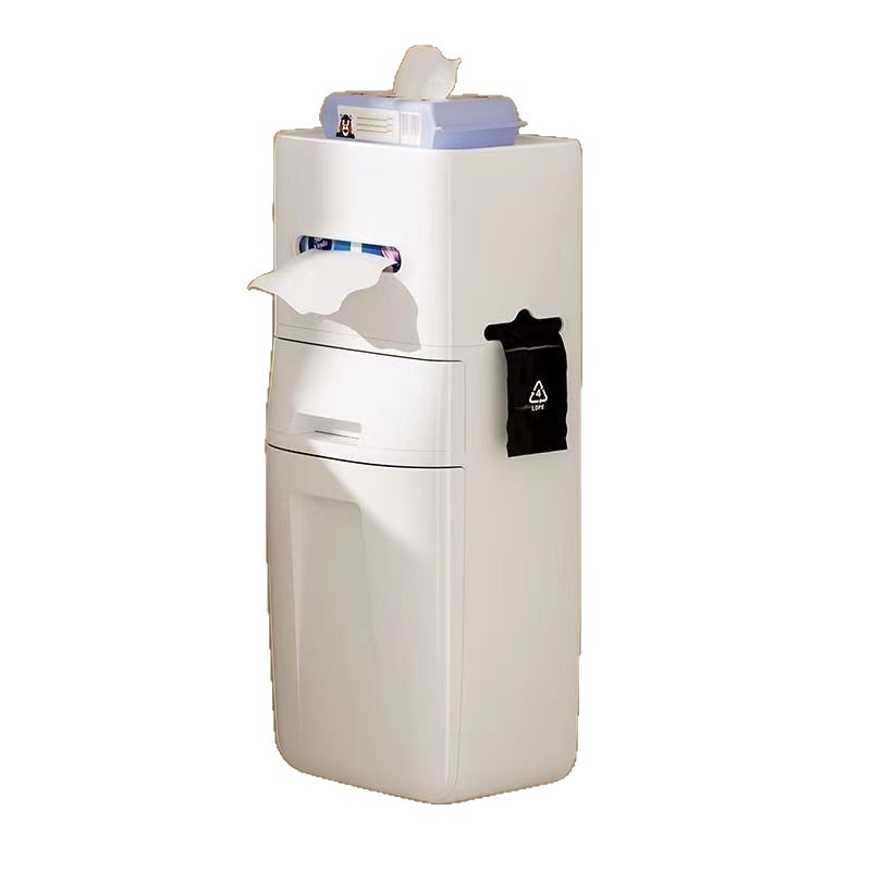 壁掛けゴミ箱浴室新しいゴミ箱家庭用トイレラックオフィス多機能サイドラック|undefined