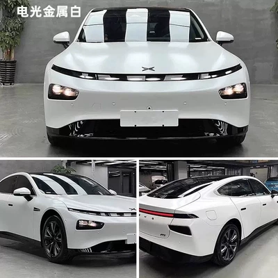 Auto Color Change Film: Film, Liquid Metal Silver Car - pet-electro-optical-metallic-white-152m17m-material-only