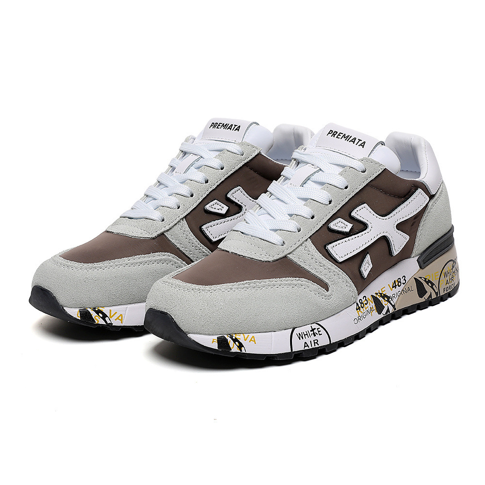 Comercio exterior transfronterizo nuevos zapatos masculinos premium, suela gruesa transpirable, zapatos deportivos casuales de cuero anti-pelú.