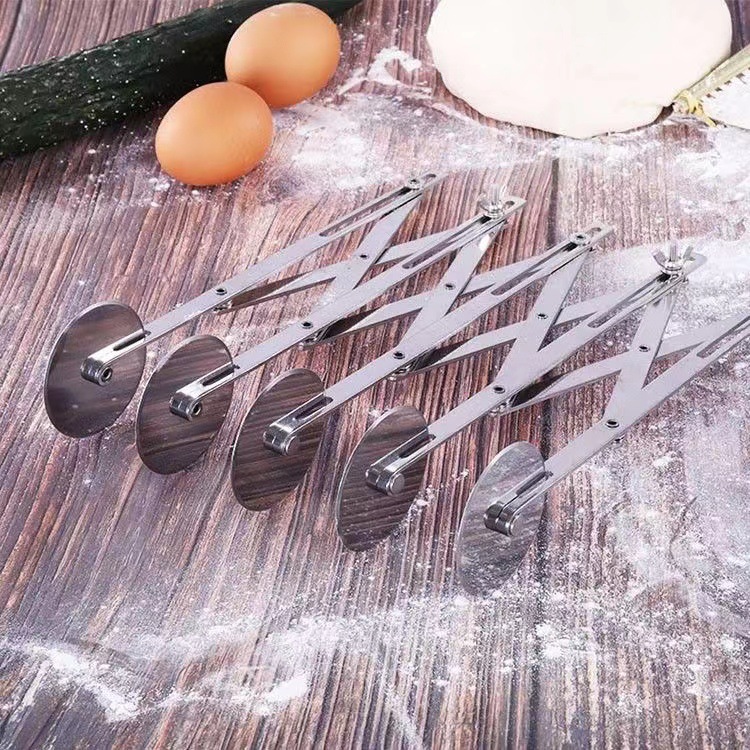 Multi -used roller knife manual pizza baking special oil fritters…