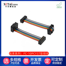 工厂直销线束1.27 2.0 2.54 间距排线端子连接线IDC排线电子连接