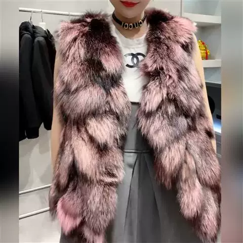 Import short demi-season vest, keep warm jacket
