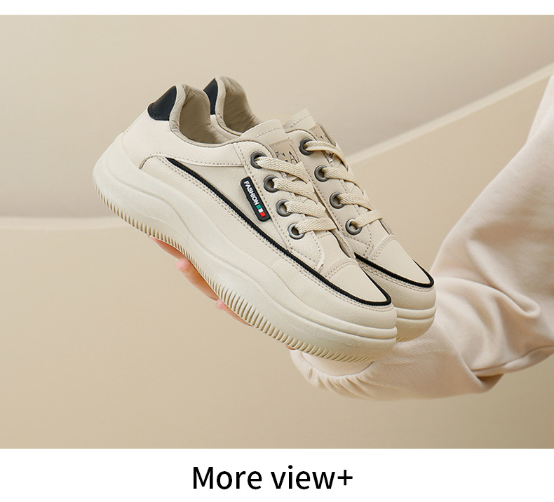 Modische Plateau Sneaker Für Damen Atmungsaktive Freizeitschuhe_voghion.com
