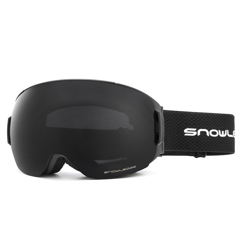 New double curved surface wind and fog proof ski goggles double anti-fog cocker myopia glasses for men and women skiing equipment_voghion.com