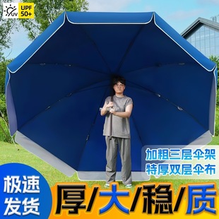 Sun Umbrella, Outdoor Stall, Large Umbrella, Parasol, Large Courtyard Beach Umbrella, Thickened Umbrella, Business Round Umbrella